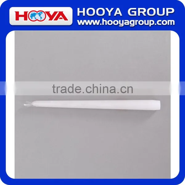 10 Inch 50g White/red Cone Candle Stick photo-2