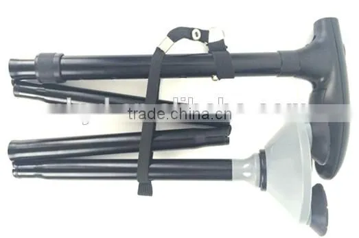 New Arrivel Foldable Aluminium Cane Walking Cane Trusty Cane With LED Light photo-4