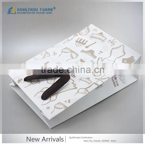 Lower Price Recycled Custom Printed Gift Paper Shopping Bag photo-6