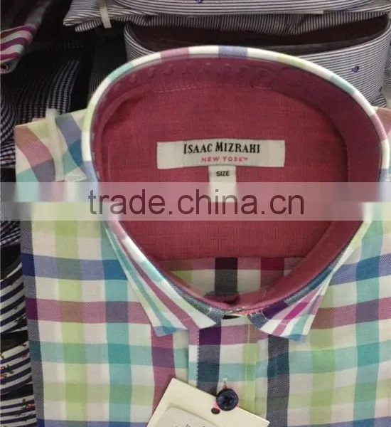 Cotton Children Dress Shirts for Boys Check Boy Shirts photo-4