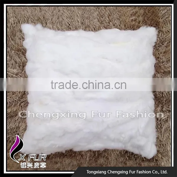 CX-D-17G Excellent Types Of Rabbit Fur Pillow Cases photo-4