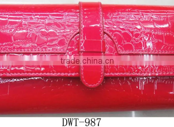 Fashion New Croco Cowhide Genuine Leather Popular Wallet photo-3