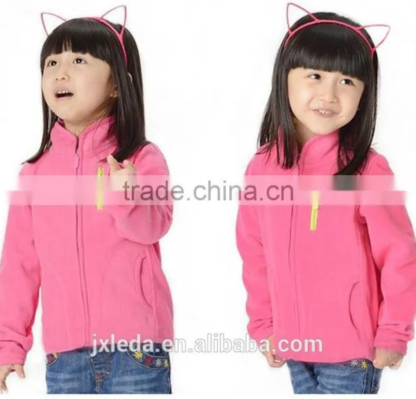 Brand 4-12Y Spring Boys And Girls Cardigan Coat Jacket Kids Pure Color Outfit Kids Clothings Children Polar Fleece Jacket photo-4