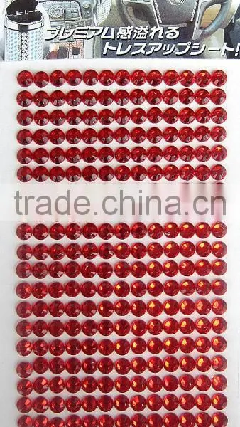 Craft Gem Stickers, Gem Rhinestone Sticker, Car Decoration Sticker photo-2