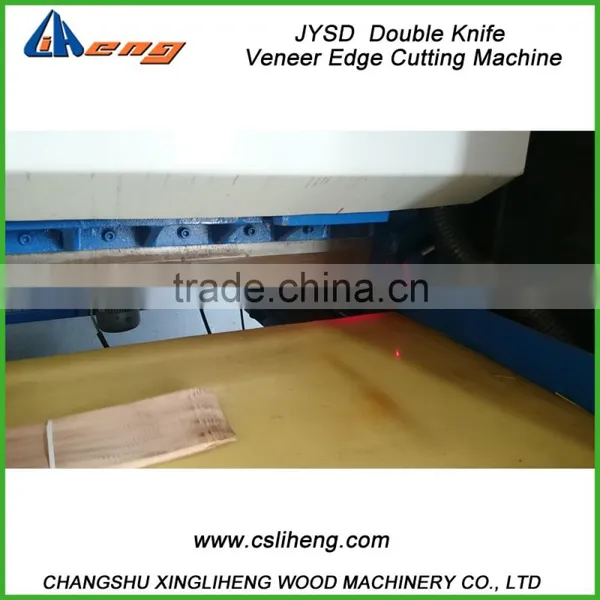 JYSD2800 Double Knife Veneer Edge Cutting Machine photo-2
