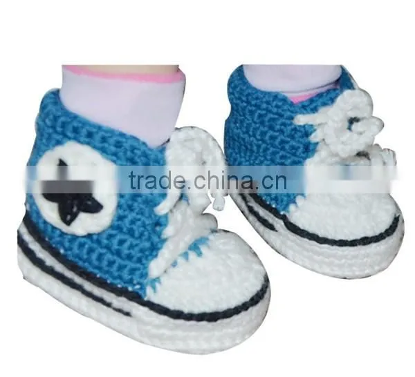 New Crochet Baby Girls Shoes photo-2