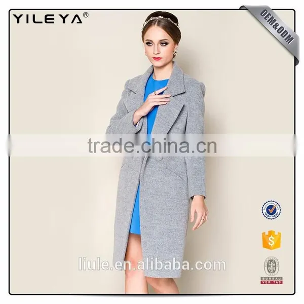Elegant And Warm Customized Color Stle Woman Jacket Winter Coat photo-2