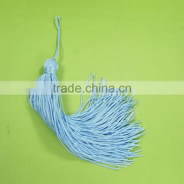 Fast Delivery High Quality Colorful Silk Tassel for Fringe Tassel Trim Decorative photo-3