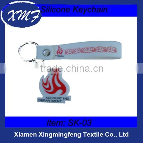 Printing Silicone keychain