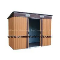 Sell Metal Garden Sheds 4 x 6 ft Pent Roof Outdoor Storage Shanghai China