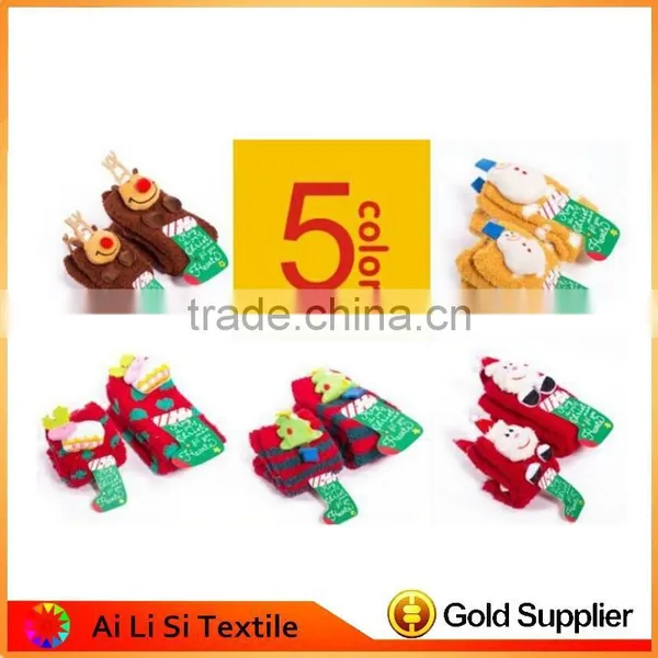 Wholesale Christmas Slipper Socks, Slipper Socks With Rubber Sole,Kids Christmas Socks photo-5