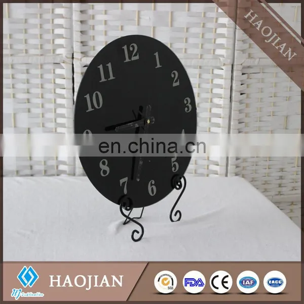 Sublimation White Coating Blank Tempered Glass Clock Face photo-3