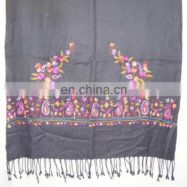 Fashion Embroidered Pashmina Shawl photo-4