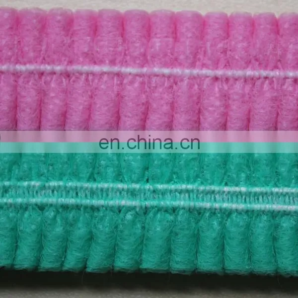 Colored Hair Net Disposable PP Fabric Snood Cap for Food Industry photo-6