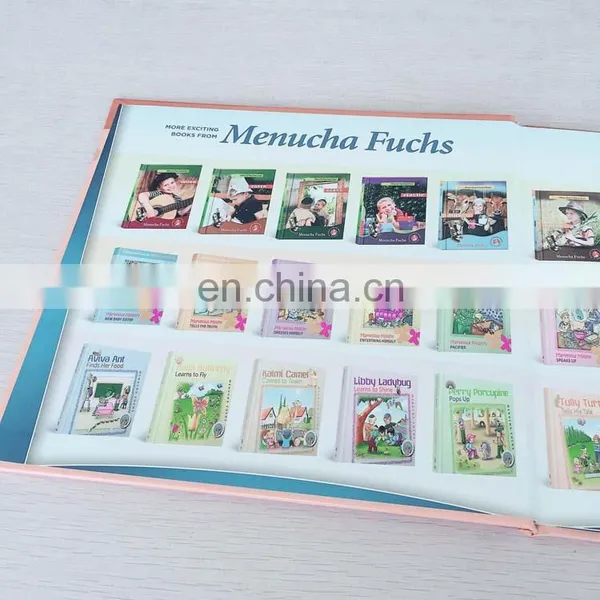 Custom Matt Printing Full Color Printing Hardcover Series Story Book With Perfect Binding photo-2