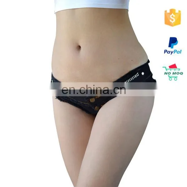 4 Colors Plus Size Sexy Girls Denim Shorts photo-3