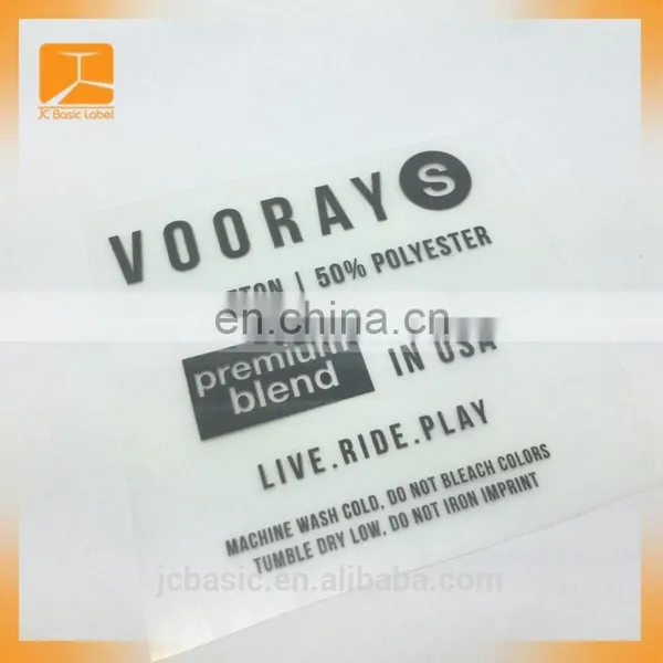 Customized Design Tagless Heat Transfer Label,high Quality Heat Transfer Sticker photo-6