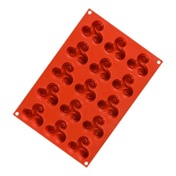 Free Sample Food Grade Heat Resistant Nontoxic Silicone Cake Mold Baking Mousse Pudding Mold Tool Fingertip photo-4