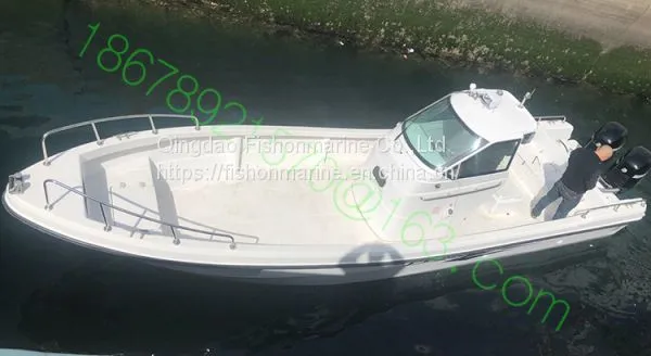 Fiberglass Speed Boat Twin Engines photo-2