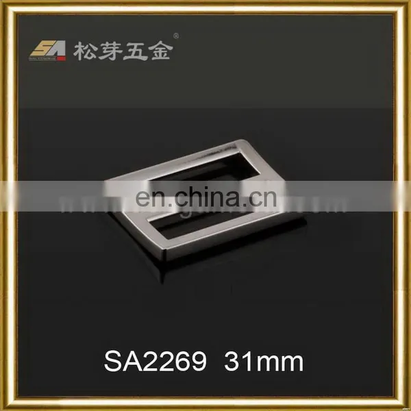 Super Quality Hot-sale Gold Double Pin Belt Buckle photo-6