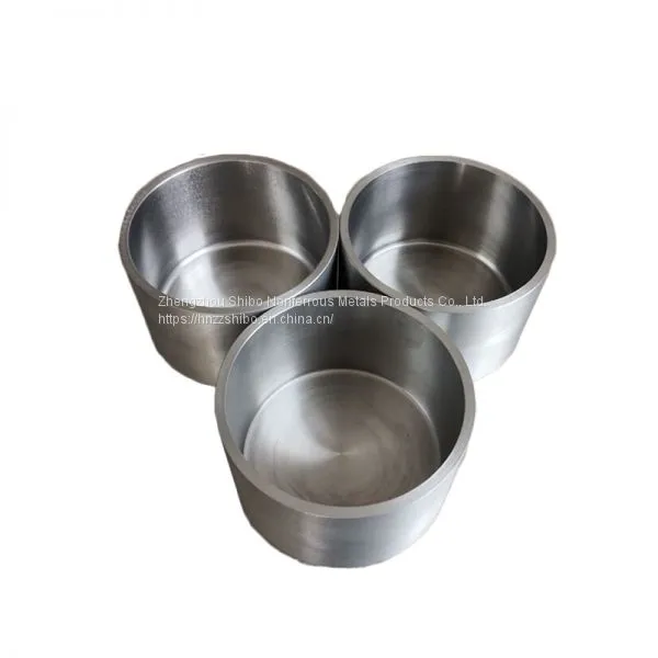 SHIBO 99.95% Molybdenum Crucibles With Stable Quality