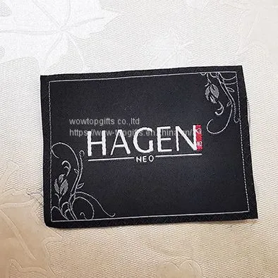 Custom Label Clothes Embroidery Patch Fashion Woven Labels for Clothing  Label