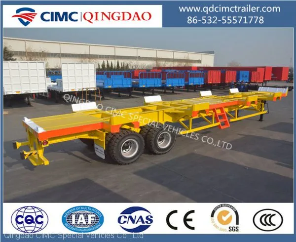 Cimc 20ft 40ft 45ft Terminal Trailers / Bomb Cart Trailers