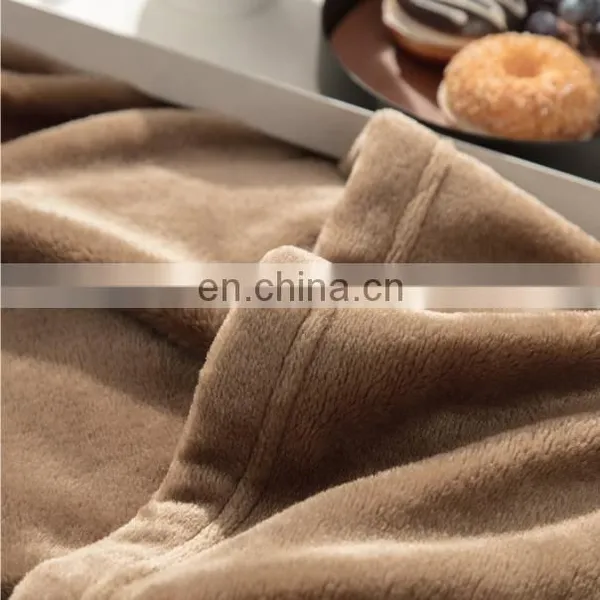 Sublimation Good Elasticity Soft Throw Flannel Fleece Blanket For Travel photo-6