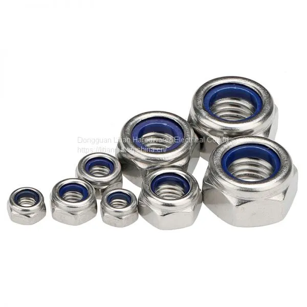 The High Quality DIN982 Stainless Steel Self Lock Nut Nylon Clinching M5 Press Hex Nylock Bolts Nuts photo-4