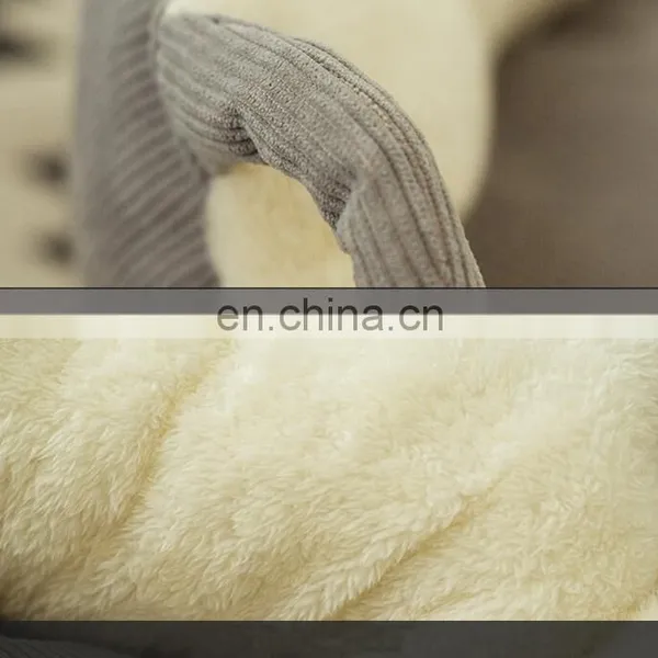 Winter Warming Pet Bed Washable Round Cat Bed With Soft Fleece Indoor Plush Dog Bed photo-4
