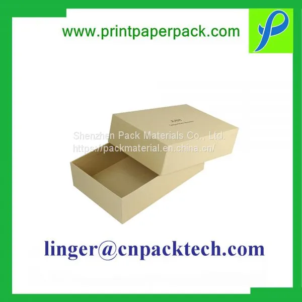 Luxury Paper Cardboard Gold Stamping Logo Gift Packing Box photo-5