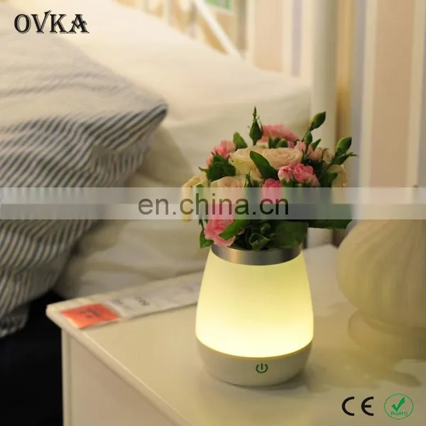Creative Table Lamp LED Energy-saving Touch Switch Flower Pot Lamp photo-2