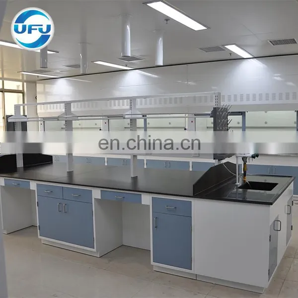 Central Workbench Steel Structure for Chemical Laboratory photo-4