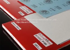 STEARATED ABRASIVE PAPER
