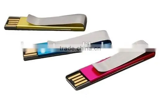 8g China Factory Direct Product Plastic Paper Clip Usb Flash Drive photo-6