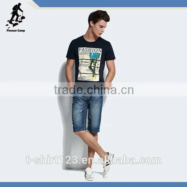 Deep Scoop Neck t Shirt for Men photo-2