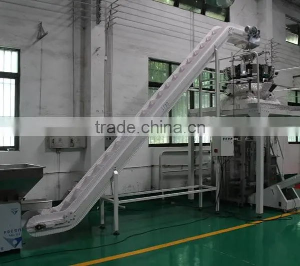 Plastic Inclined Belt Conveyor/belt Conveyor for Food Transport/modular Plastic Inclined Belt Conveyors photo-3