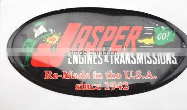Chian Custom Made Epoxy Dome Sticker , Crystal Epoxy Sticker Maker
