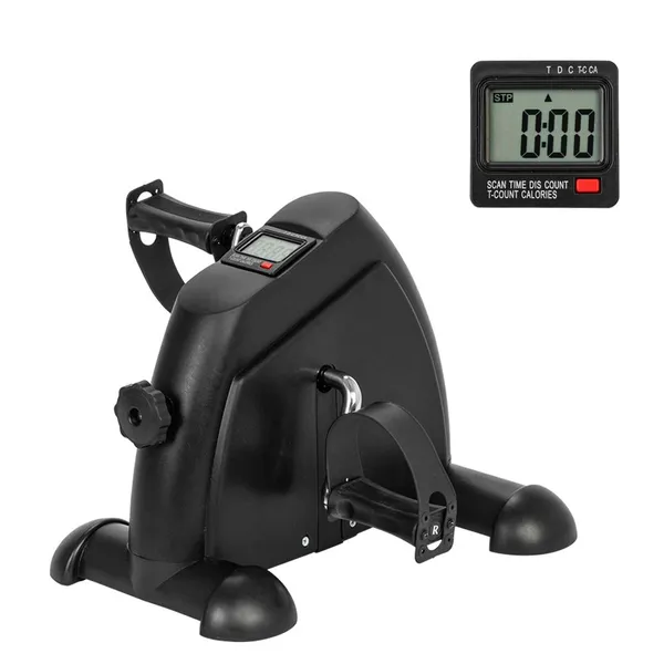 Portable Leg Mini Foot Pedal Exerciser Cycle Bike With Screen photo-2