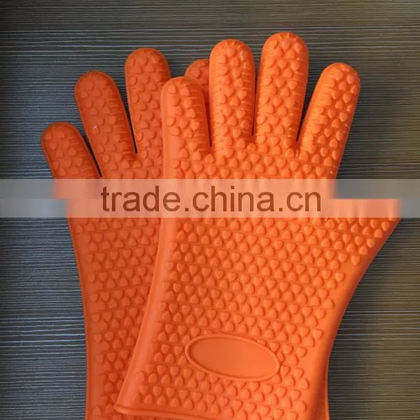 Heat Resistant Silicone BBQ Gloves photo-3