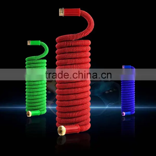 Best 50' Expanding Hose, Strongest Expandable Garden Hose on the Planet. Solid Brass Ends, Double Latex Core photo-2