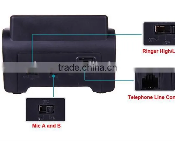 Dial Pad Call Center Headset Telephone With Noise Cancelling Headset Quality Choice photo-5