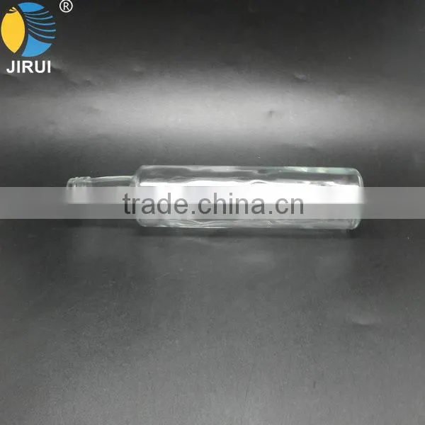 2015 Hot Sale 250ml Round Shape Clear Olive Oil Glass Bottle photo-4