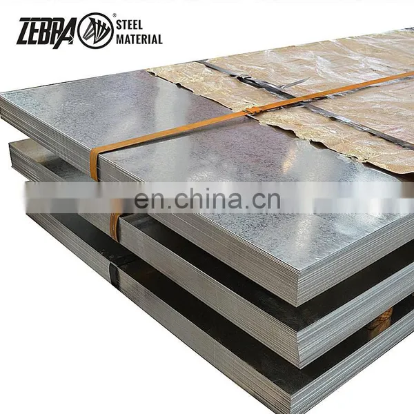 High Quality Construction Material Steel Plate GI Sheet Galvan Steel Galvanized Iron Sheets Price photo-2