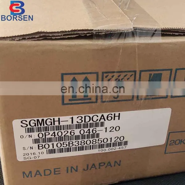 Original New Japan AC Servo Motor Price 1300W Yaskawa SGMGH-13DCA-YG15 13DCA6F-OY SGMGH-13DCA6H photo-4