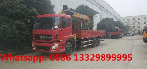 HOT SALE! DONGFENG TIANLONG 10T Cargo Truck With Crane for Sale photo-5