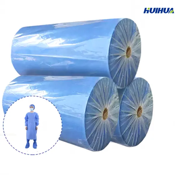 Factory Price 40gsm SMS / SMMS / SSMMS Nonwoven Fabric