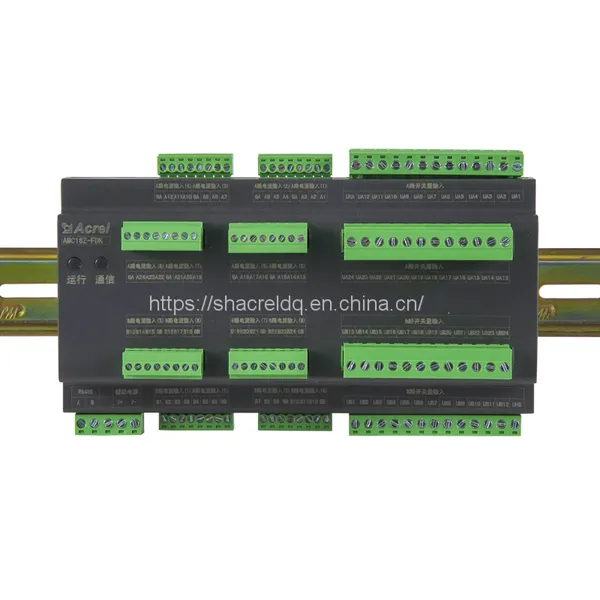 Acrel Measure Two-way DC Outlet Total 48 Branch Full Electric Parameter and Switch Value Status DC Multi Circuits Energy Meter AMC16Z-FDK48 photo-2