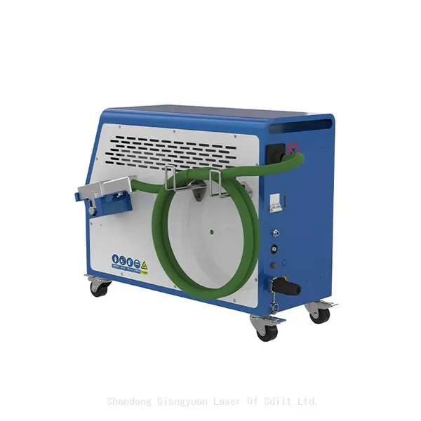Rust Removal Laser 2000W Small Size Laser Cleaning Machine 300mm Cleaning Width for Rust Paint Oil Removal photo-5