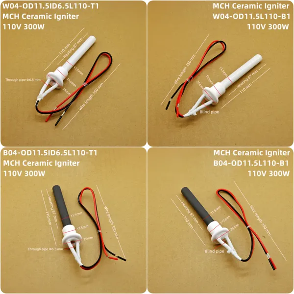 220V300W MCH Ceramic Igniter Ceramic Ignition Stick photo-3